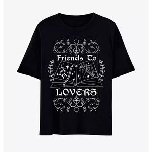 Friends To Lovers Book Boyfriend Fit Girls T-Shirt